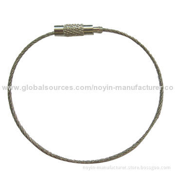 Staineless steel cable with high quality, for promotion gift